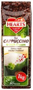 Товар Капучино "Hearts" Irish Cream зі смаком ірландського крема, 1кг  (10 шт/ящ)