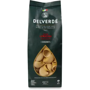 Товар Макарони "Delverde" Лумаконі гігантські черепашки 500г, Італія (12 шт/ящ)