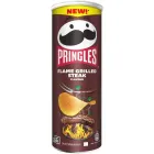 Чипси "Pringles" Flame Grilled Steak зі смаком стейка на грилі, 165g (19 шт/ящ) — мініатюра 1