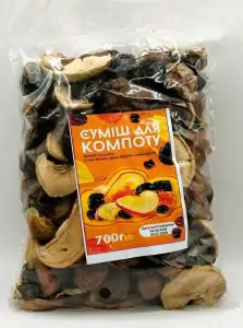 Товар Суміш сухофруктів до компоту (сушка), 700г (14 шт/ящ)