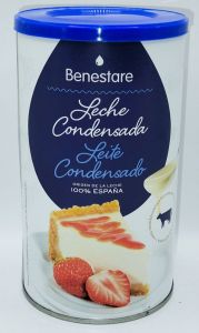 Товар Згущене молоко "Benestare" Leche Condensada Original Іспанія, 1кг (8 шт/ящ)