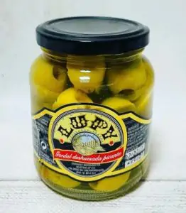 Товар Оливки гіганти "Lupy" без кісточки пікантні 350g, Іспанія (8 шт/ящ)