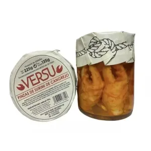 Товар Клешні краба в олії "Versu" Pinzas de Surimi de Cangrejo 225 г, Іспанія (12 шт/ящ)