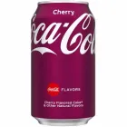 Напій газований зі смаком вишні Кока Кола Coca Cola cherry 330ml — мініатюра 1