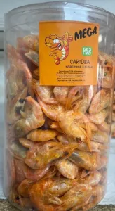 Товар Креветка сушена класична солена (тубус), 500г (6 шт/ящ)