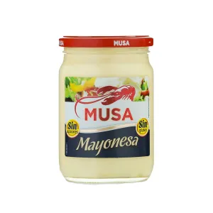 Товар Майонез "Musa" Mayonesa без глютену, без цукру 450 мл, Іспанія (12 шт/ящ)