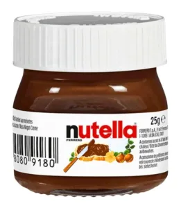 Товар Горіхова паста з какао "Nutella" mini, 25 г (64 шт/ящ)