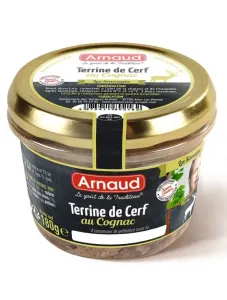 Товар Паштет з м'яса оленя Arnaud Terrine de Cerf au Cognac з коньяком 180г, Франція