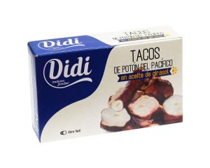 Товар Восьминіг "Didi" Tacos en aceite de girasol в соняшниковій олії 111г, Іспанія